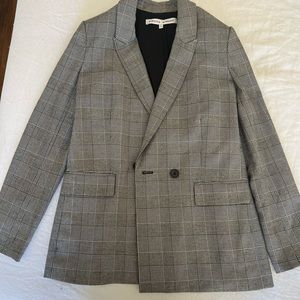 Rebecca Minkoff Plaid Checked Blazer